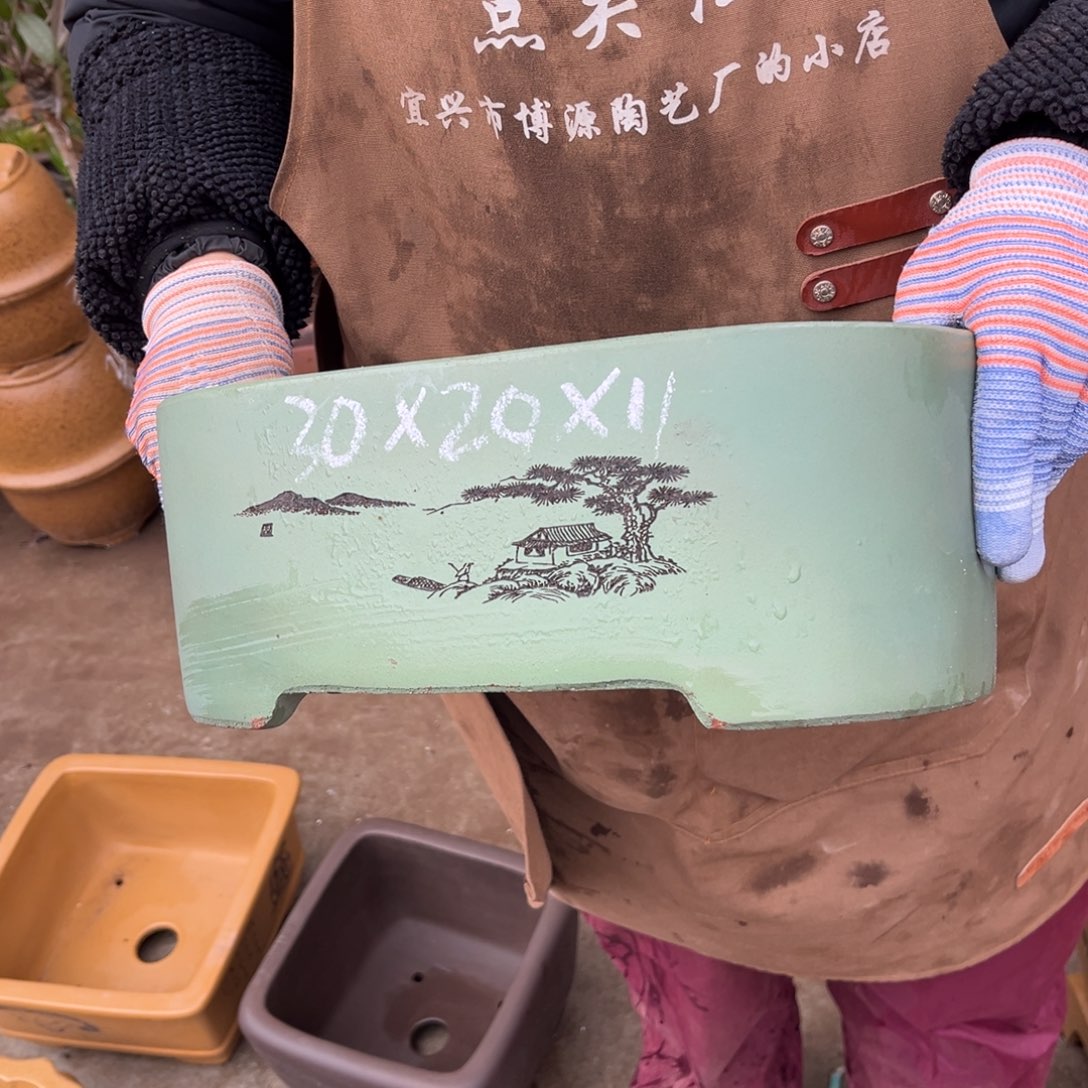 紫砂花盆盆景艺术