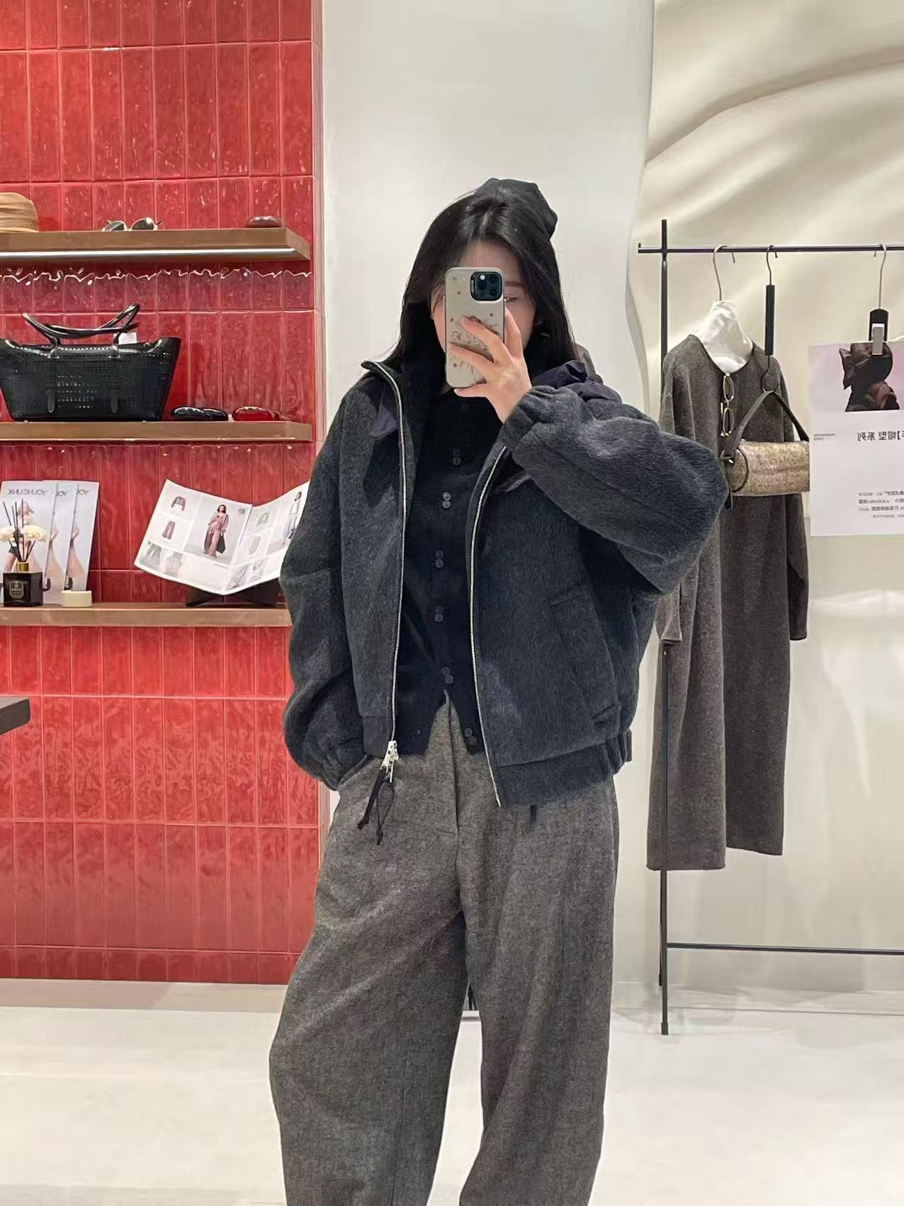 YL-1504时髦定制Y毛外套