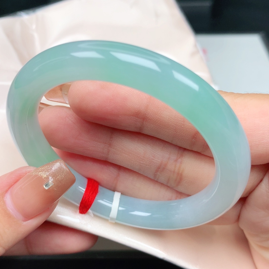 未镶嵌手镯翡翠53美人条 新货