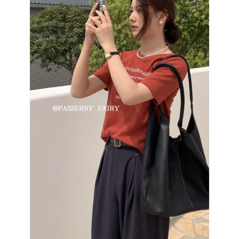 路人仙子字母短袖8002