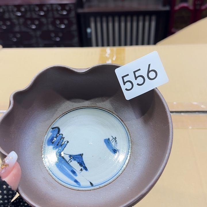 中古物品 默认微瑕很好看的小碗