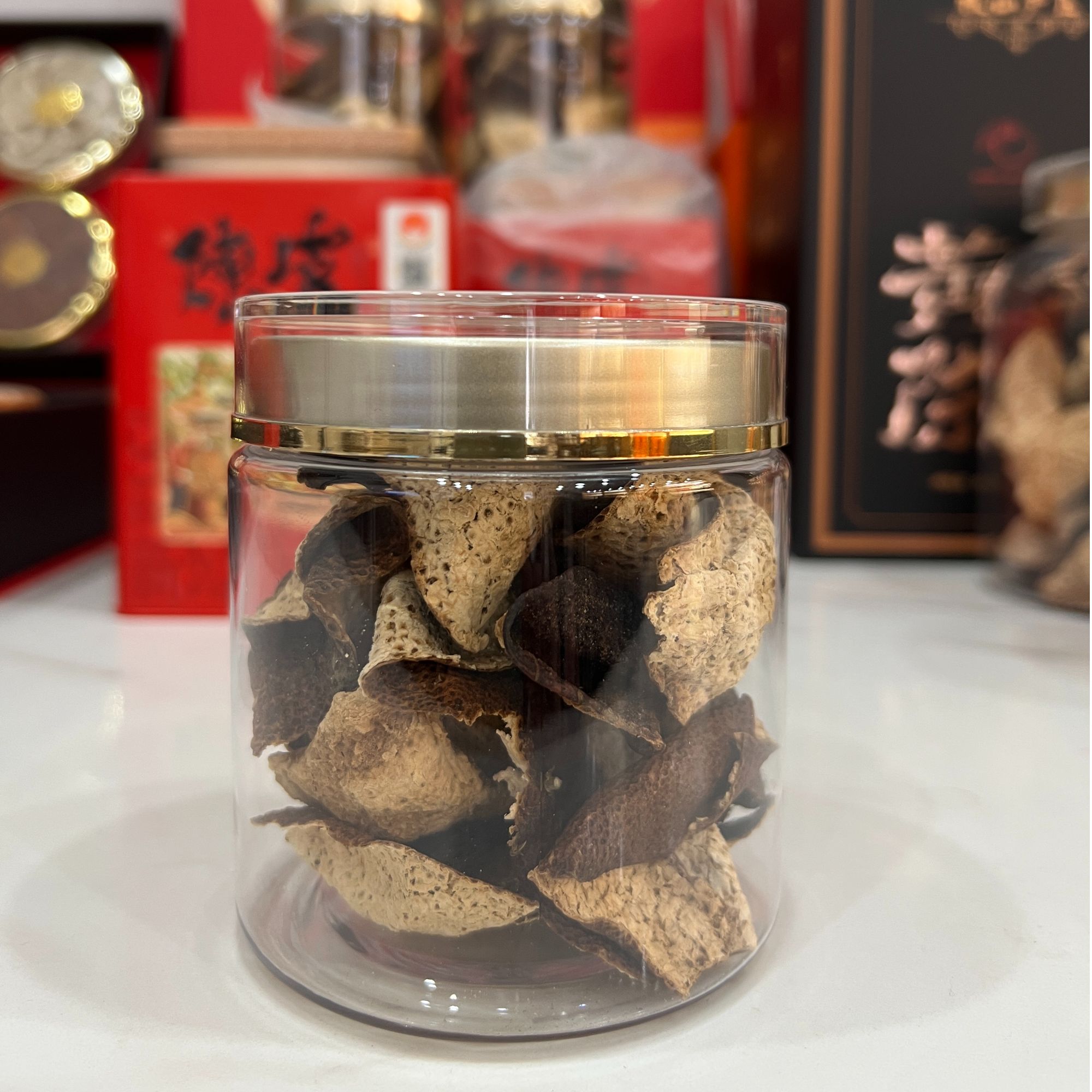 【活动  断皮体验装】2015年新会南坦大红皮断皮30克  自家果园 