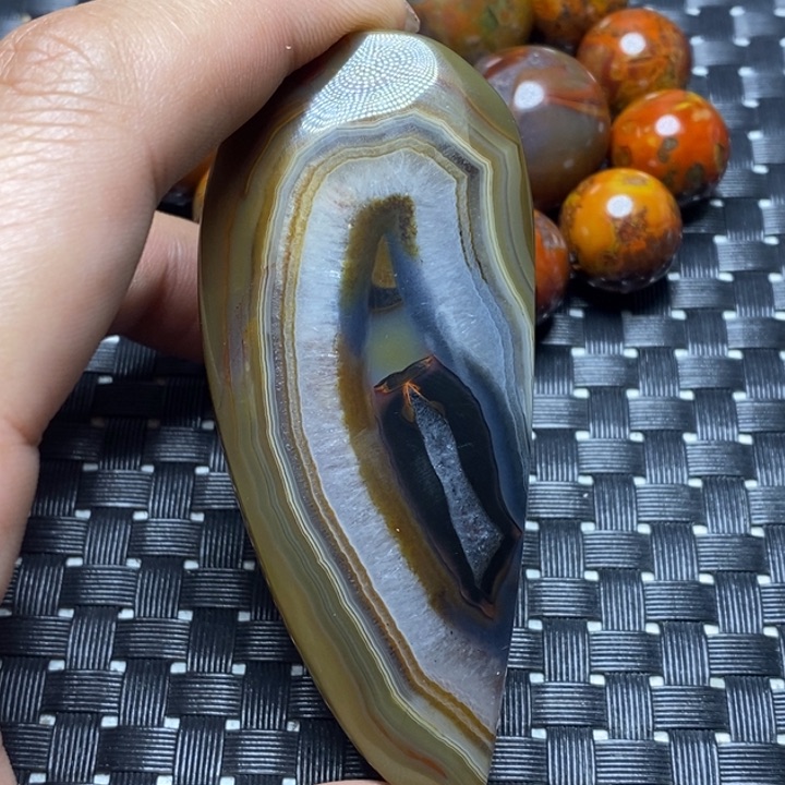 玛瑙/玉髓颈饰未镶嵌9***烤