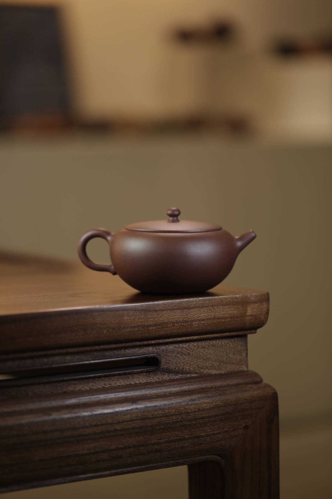 黄开合原创新作《钵壶》全手工老紫泥275cc宜兴紫砂