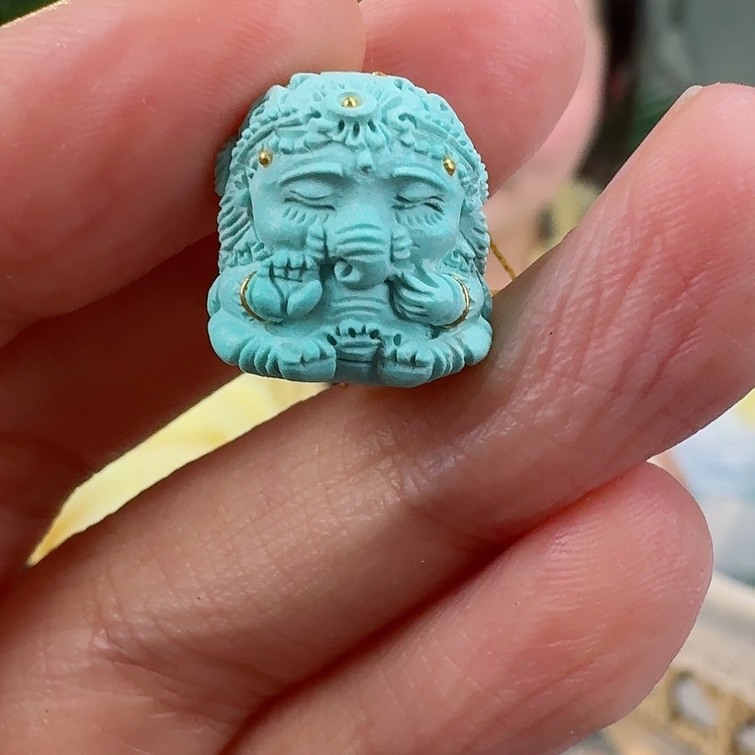 绿松石珠宝奇石未镶嵌