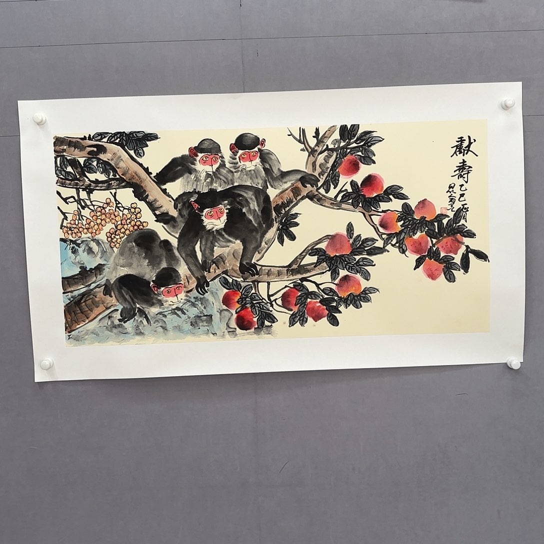 国画亲笔手绘原创