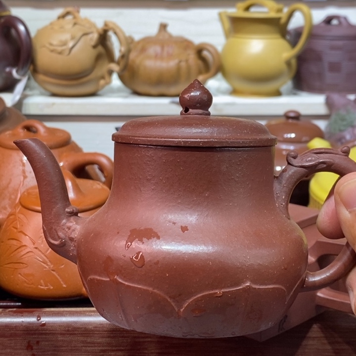 紫砂茶壶精工制作