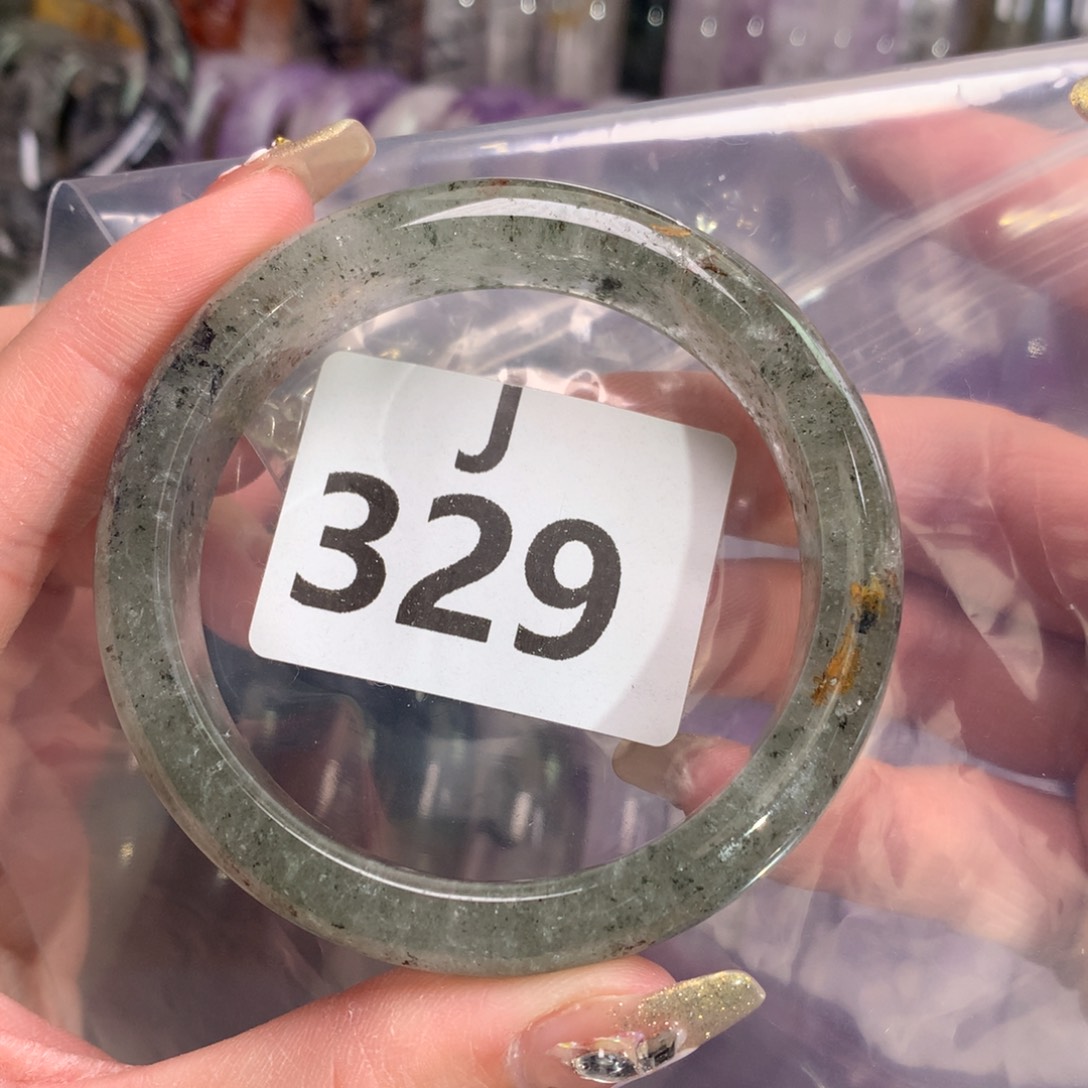 水晶手镯未镶嵌E**a手镯329-54