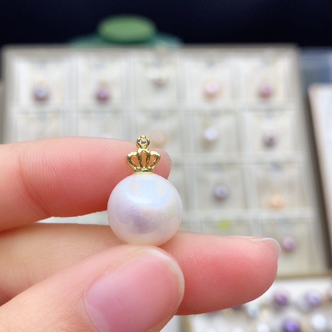 淡水珍珠颈饰合金