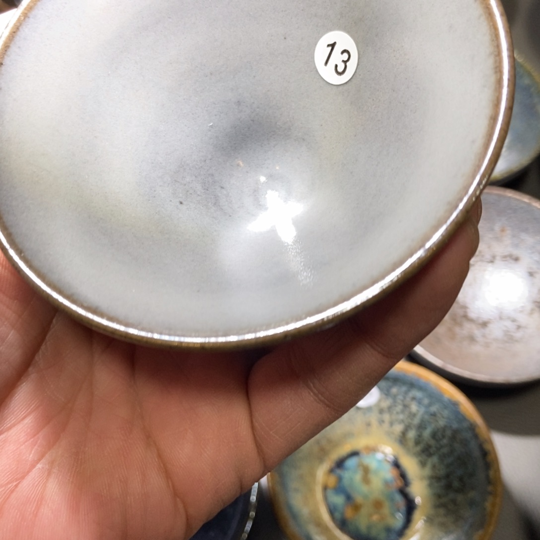茶盏13 建窑建盏壹铭建盏