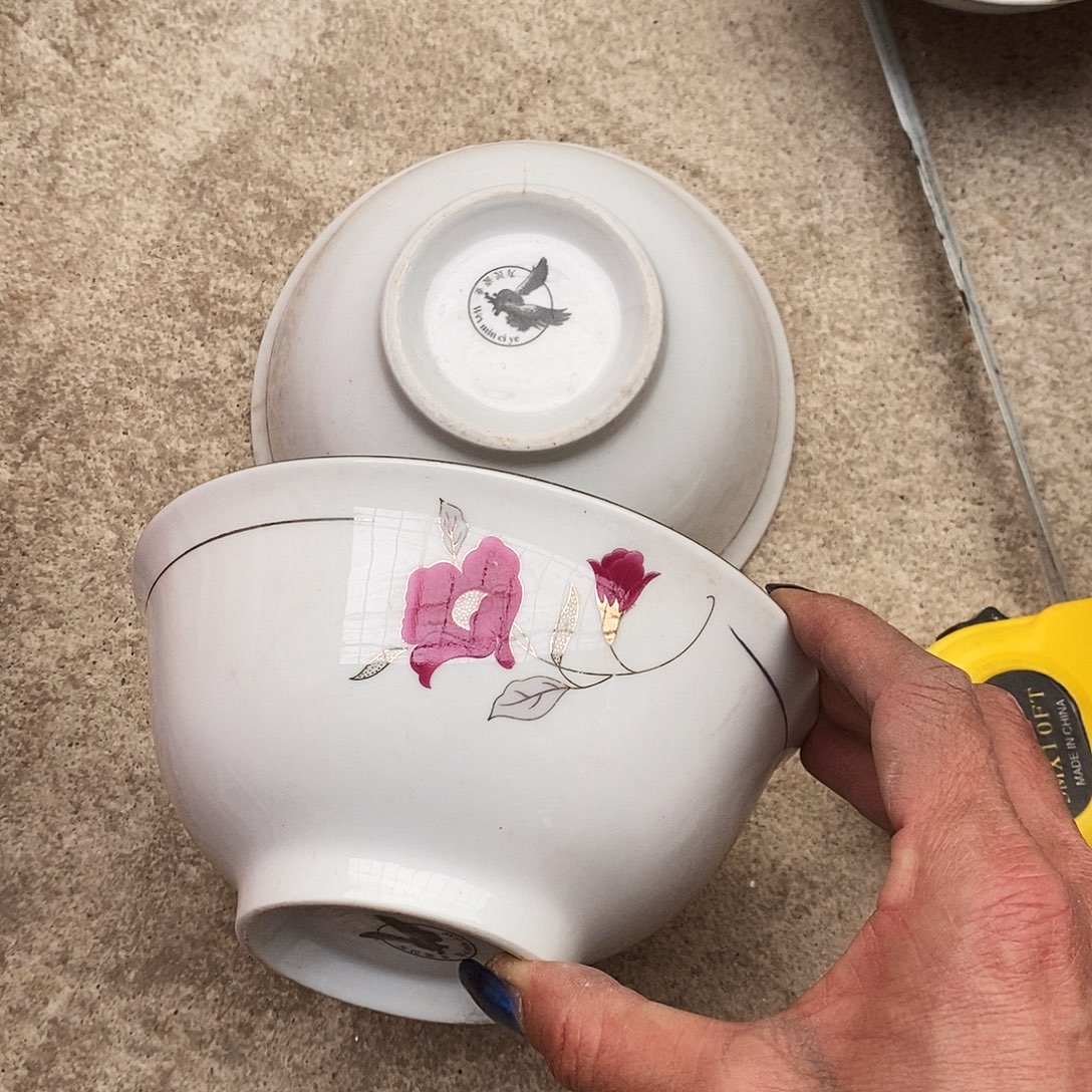 陶摆件景德镇陶瓷15公分2个