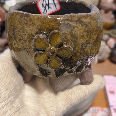 粗陶花盆制作就这样了，