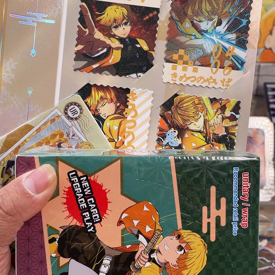 鬼灭之刃善意卡牌和邮票