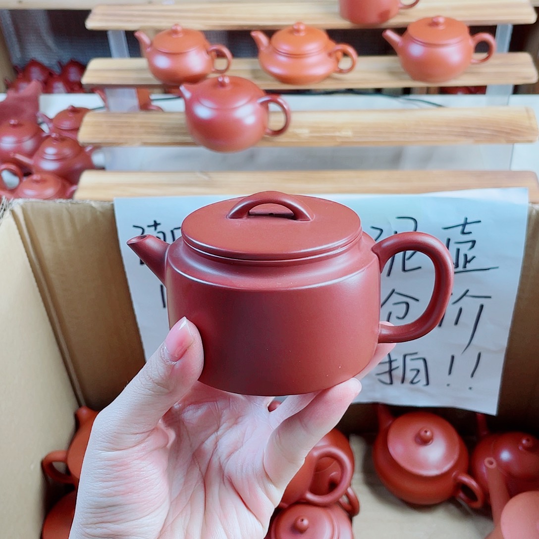 潮州朱泥壶大汉瓦180