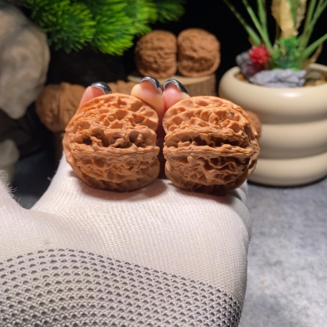 把件核桃全品41苹果园中桩
