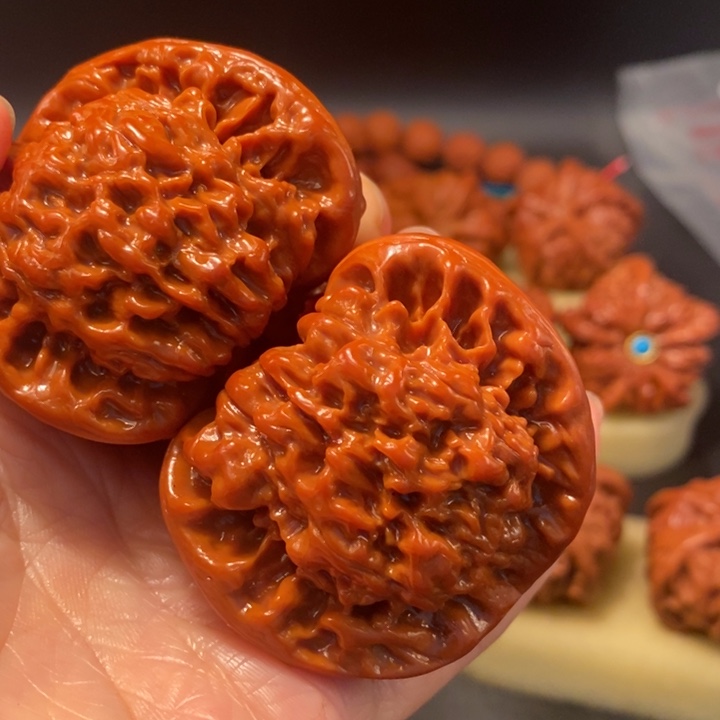 江***铁猴头核桃吊坠工艺核桃