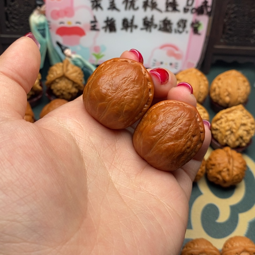 文玩核桃把件张**®铁石龙胆