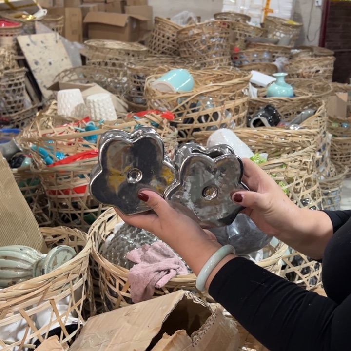 摆件高度10厘米口径5厘米微瑕捡漏