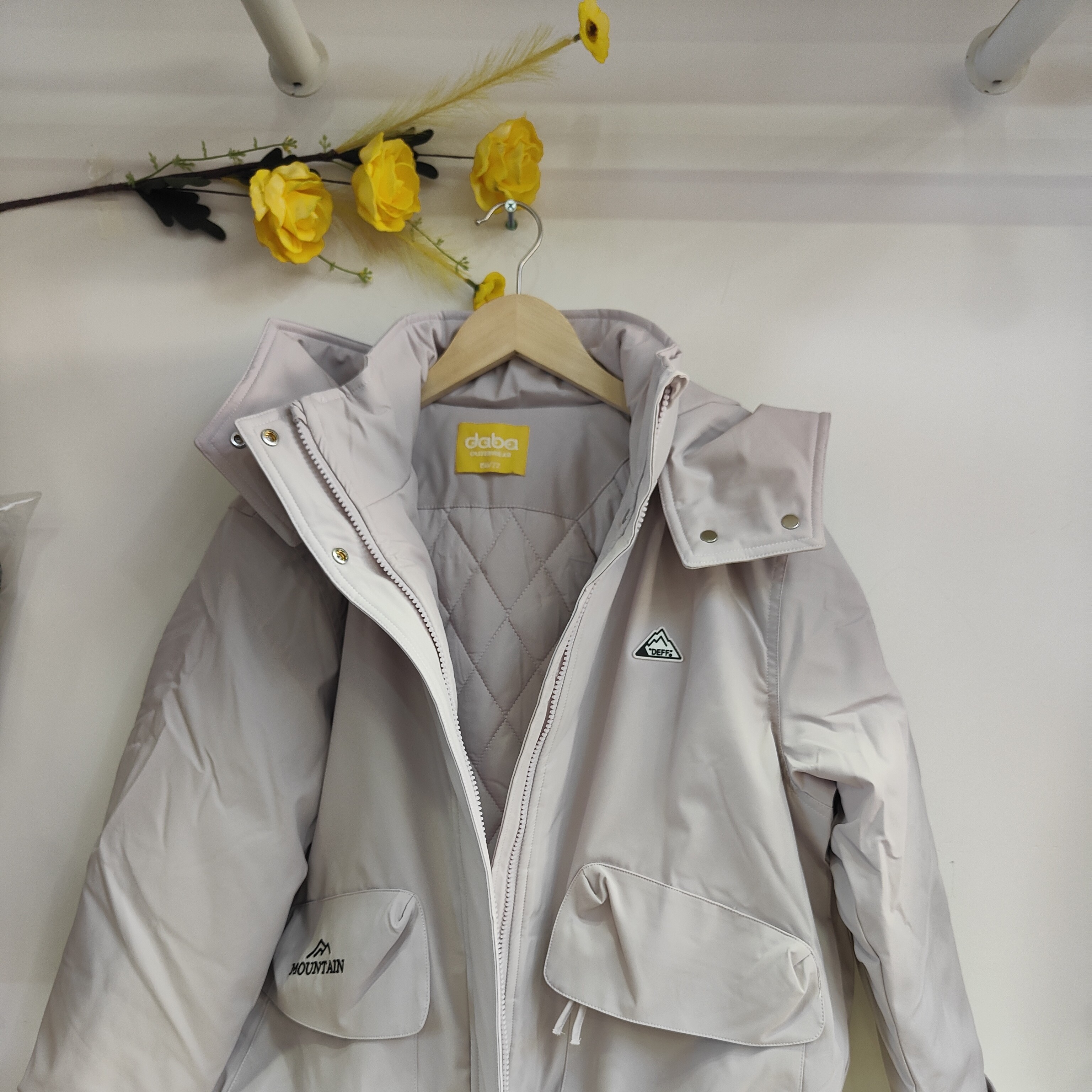 50009达巴冬季新款时尚休闲棉服