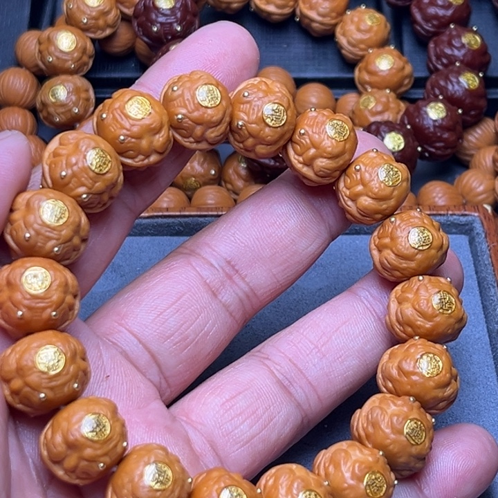 手串猴头核桃金蟾王