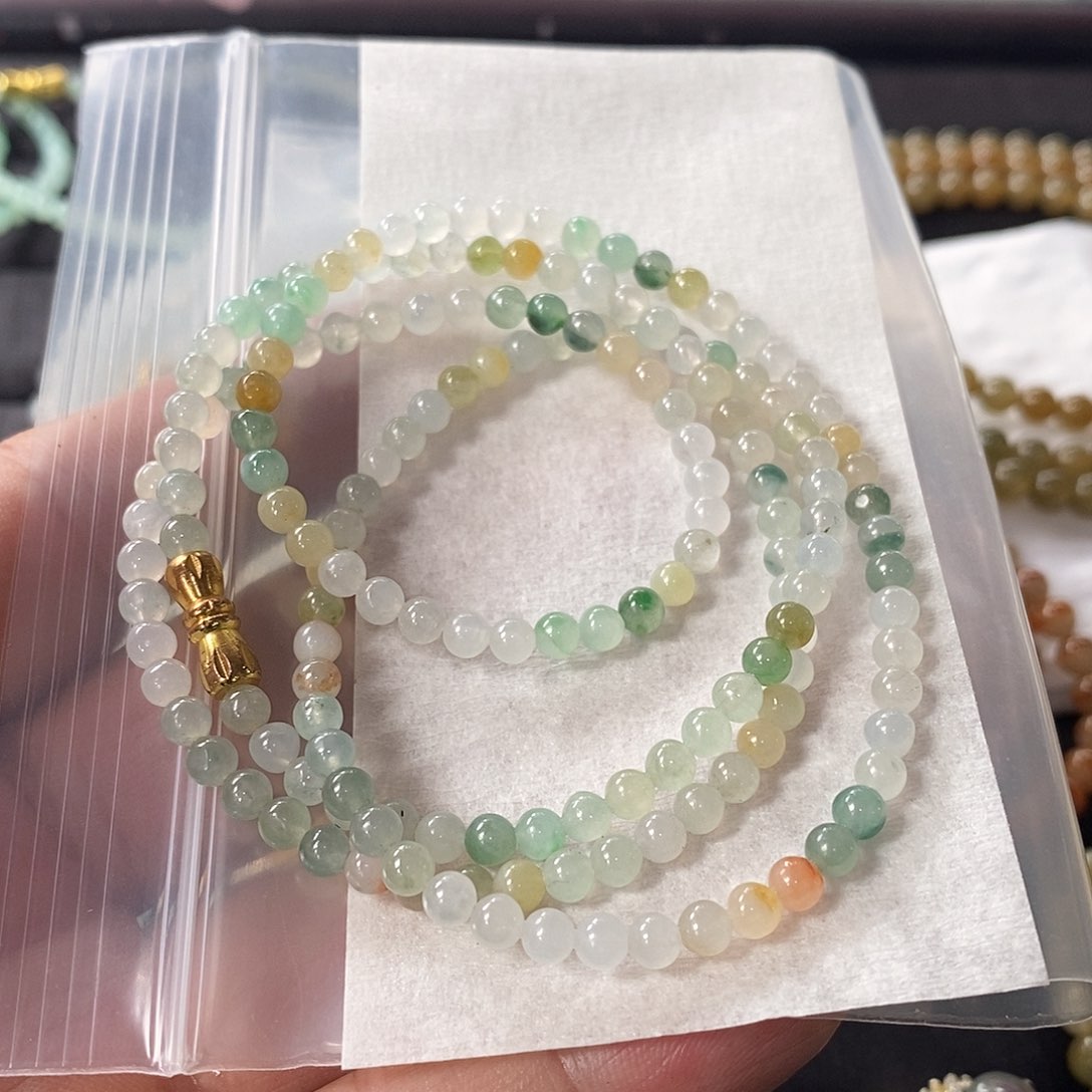 定制翡翠未镶嵌大***飞翡翠定制项链3.9