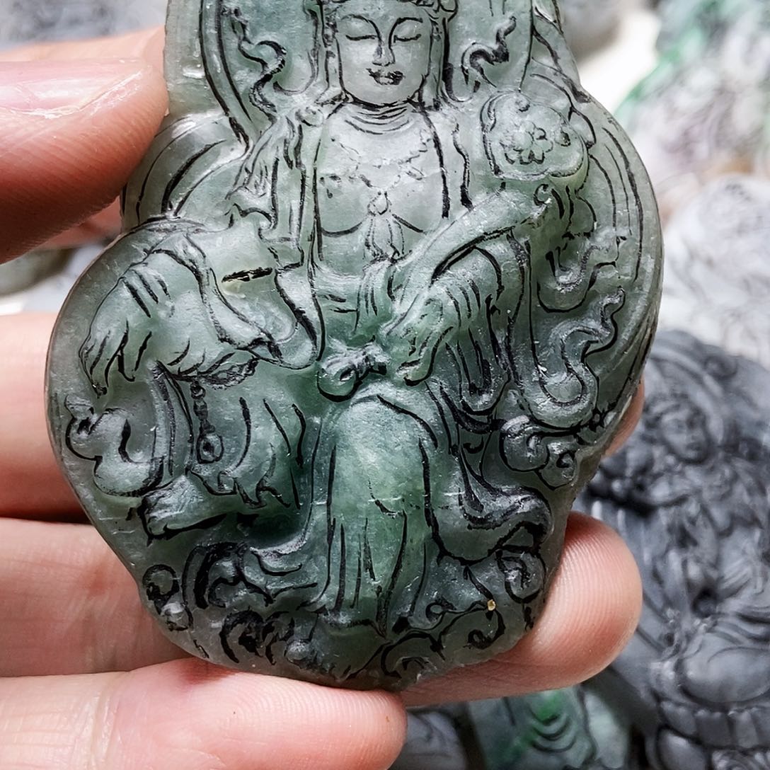 缘***你未镶嵌定制翡翠纯就喝白酒