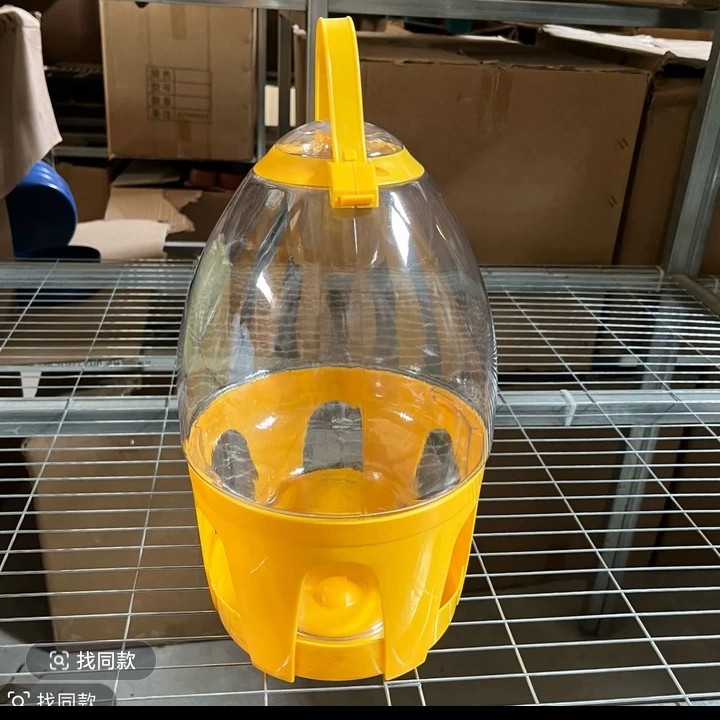 新款加厚升级大肚大把手水壶黄色
