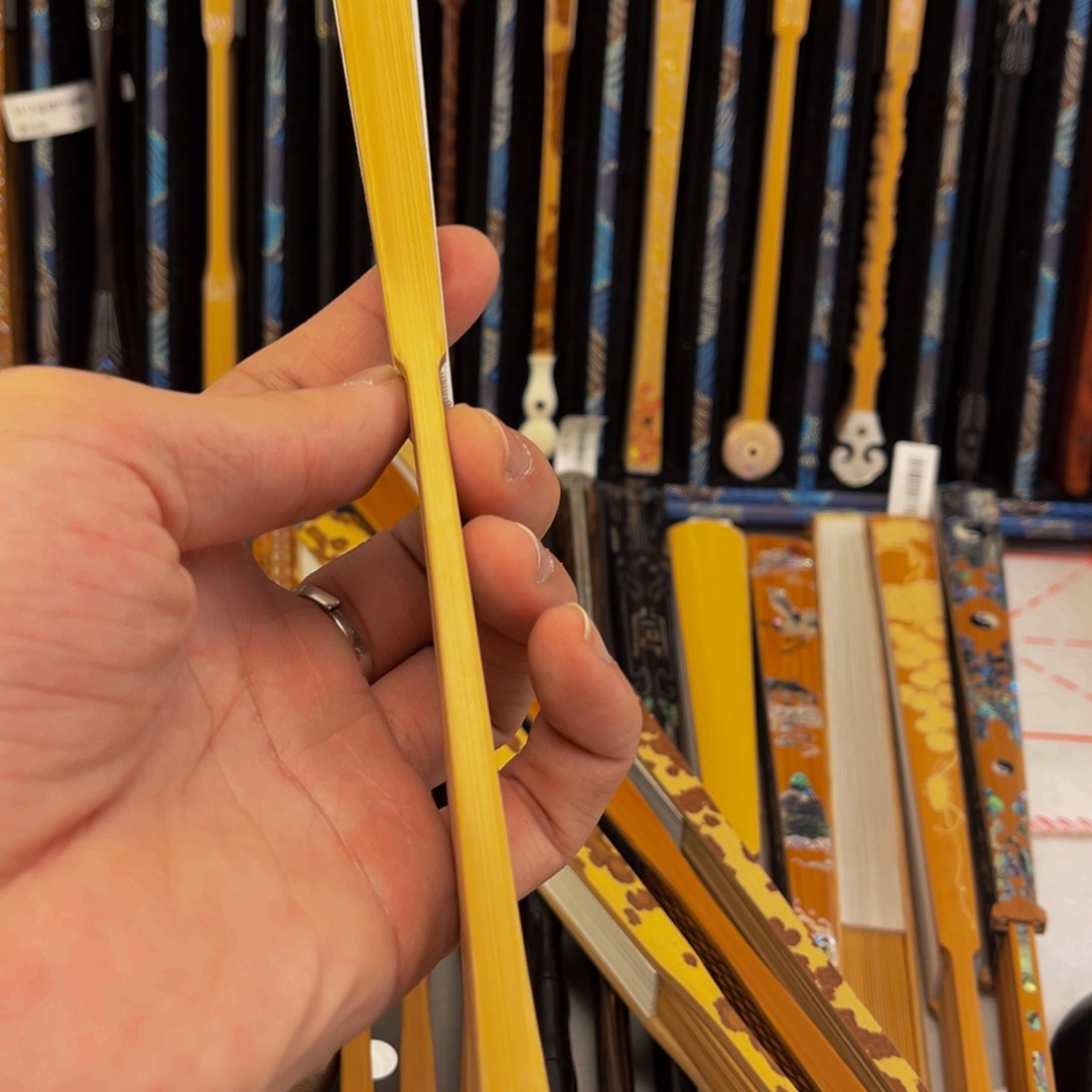 扇子手工制作文玩精品