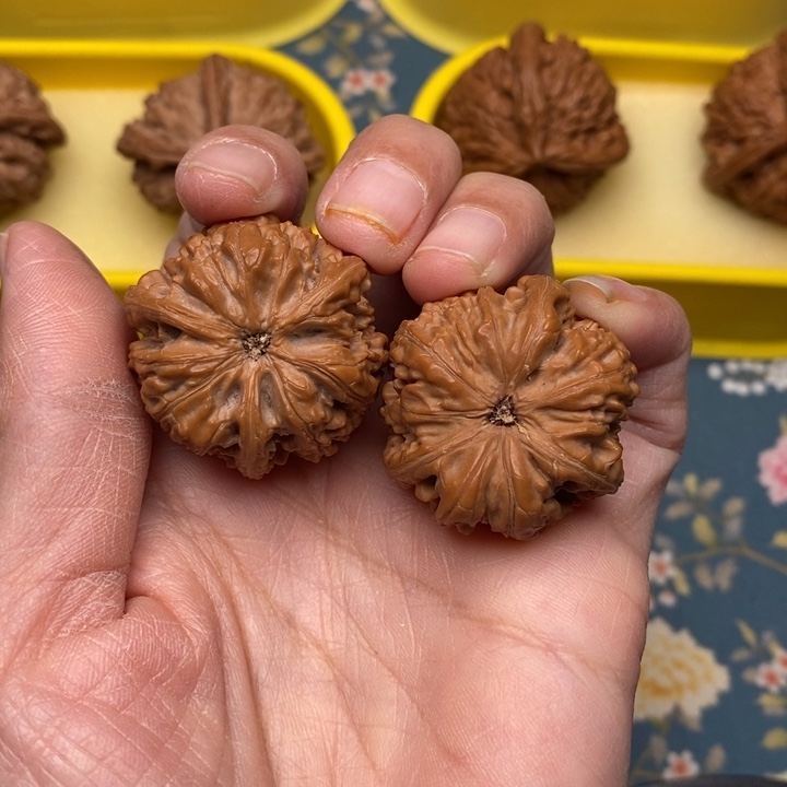 文玩核桃把件c****x三棱