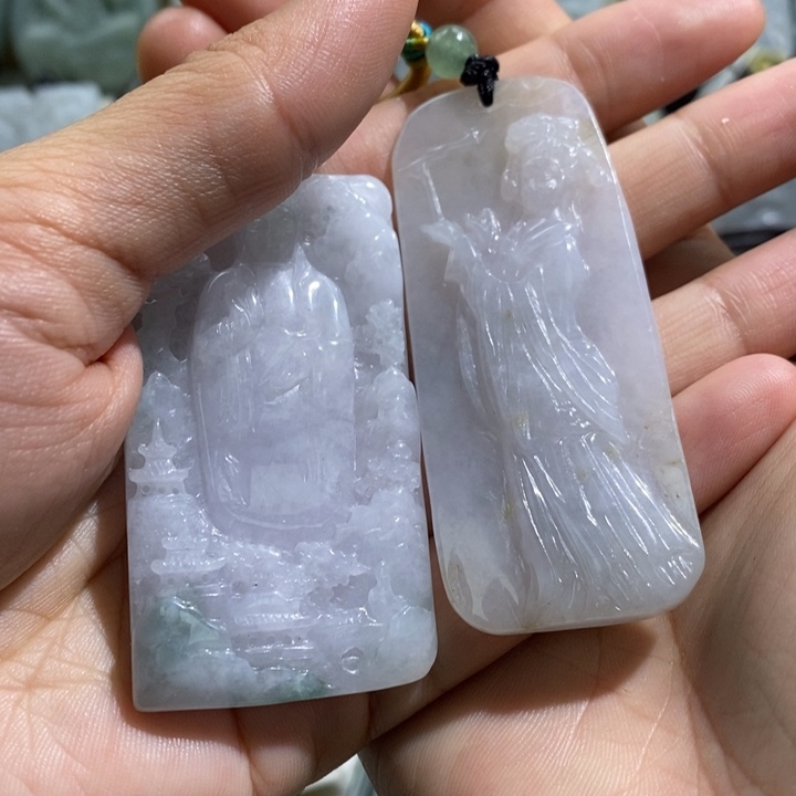 翡翠颈饰未镶嵌H***ñ翡翠