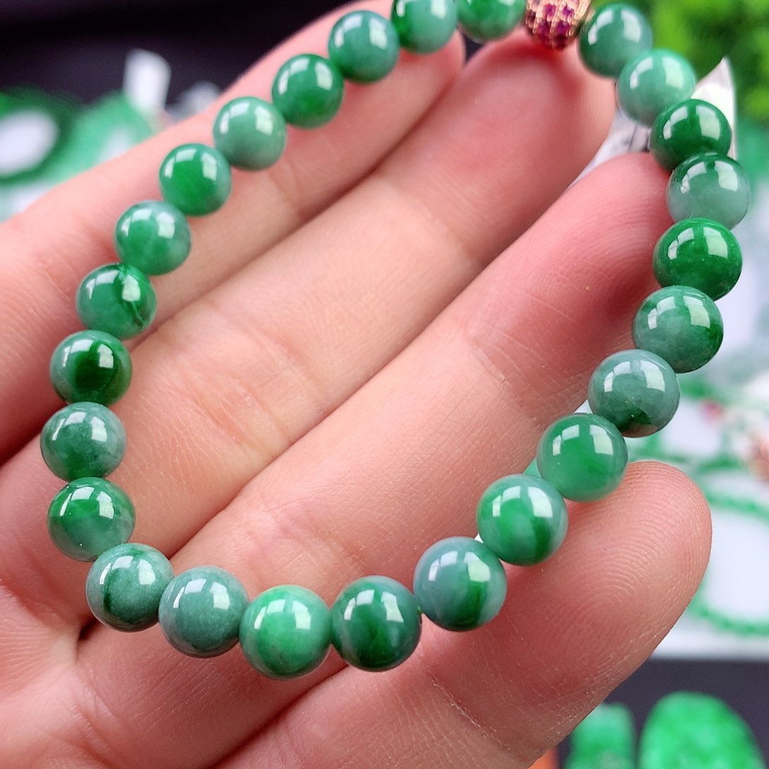 未镶嵌手链翡翠手串卡7