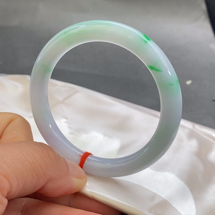 翡翠手镯未镶嵌54.5圈