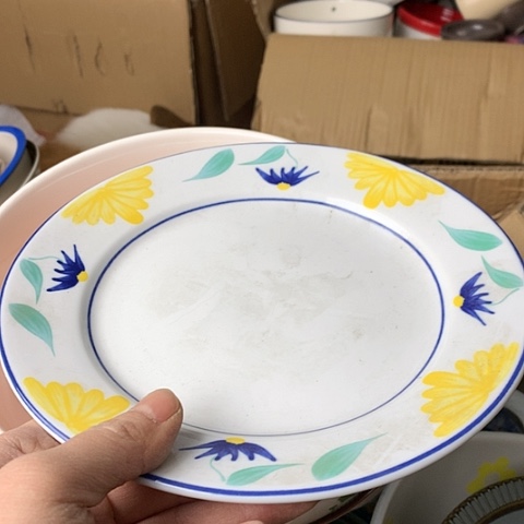 盘陶瓷制品满25拼单发货默认微瑕