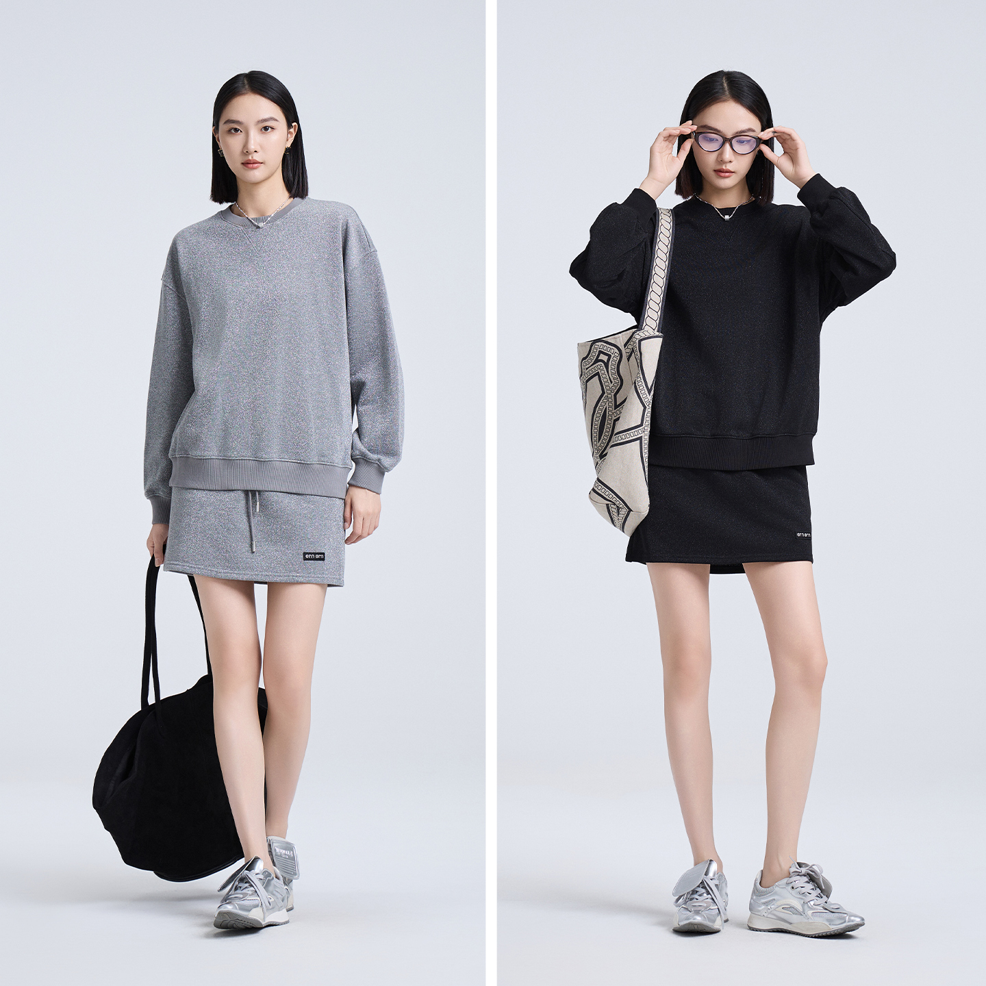 秋季休闲时尚卫衣通勤气质百搭ESQH7A669