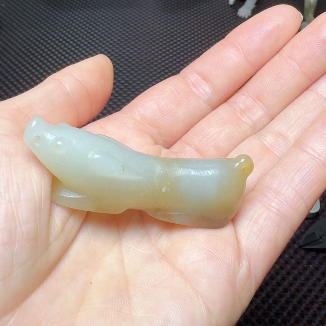 和田玉把件未镶嵌