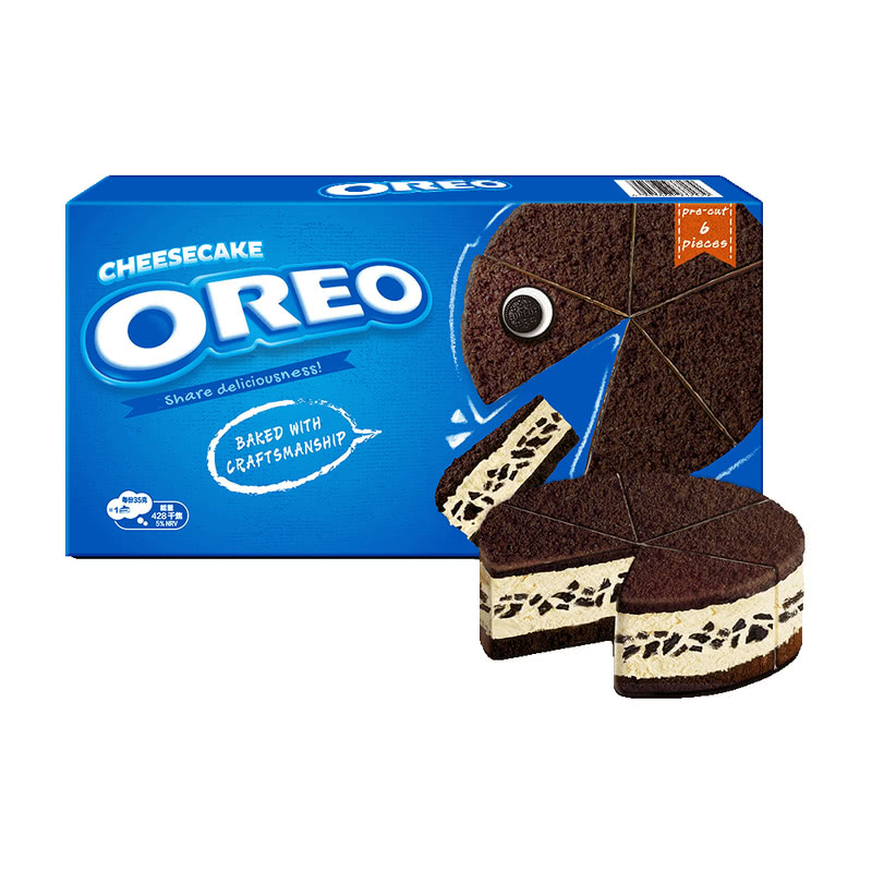 奥利奥冰乳酪蛋糕美食420克(内含2枚)