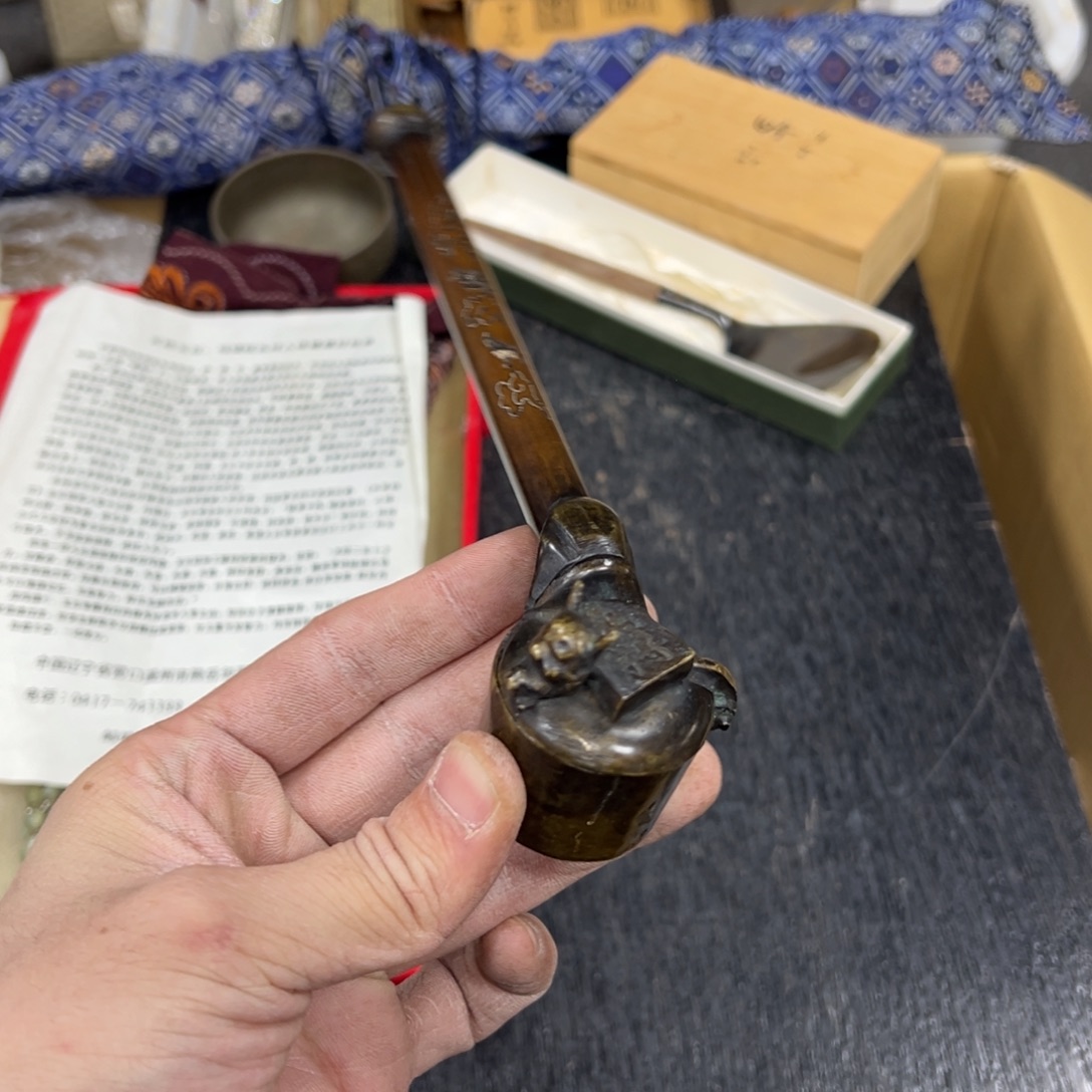 铜日本工艺品摆件