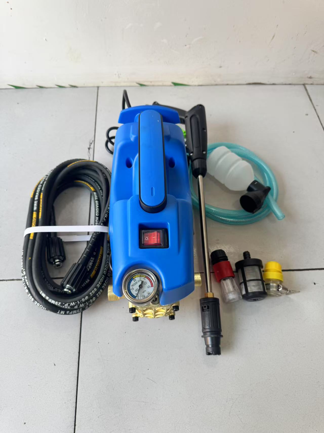 洗车机神器高压家用220高压水泵高压水枪大功率刷车水枪强力洗地