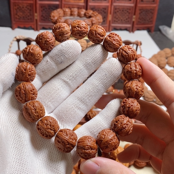 月***下手串文玩核桃尺寸15
