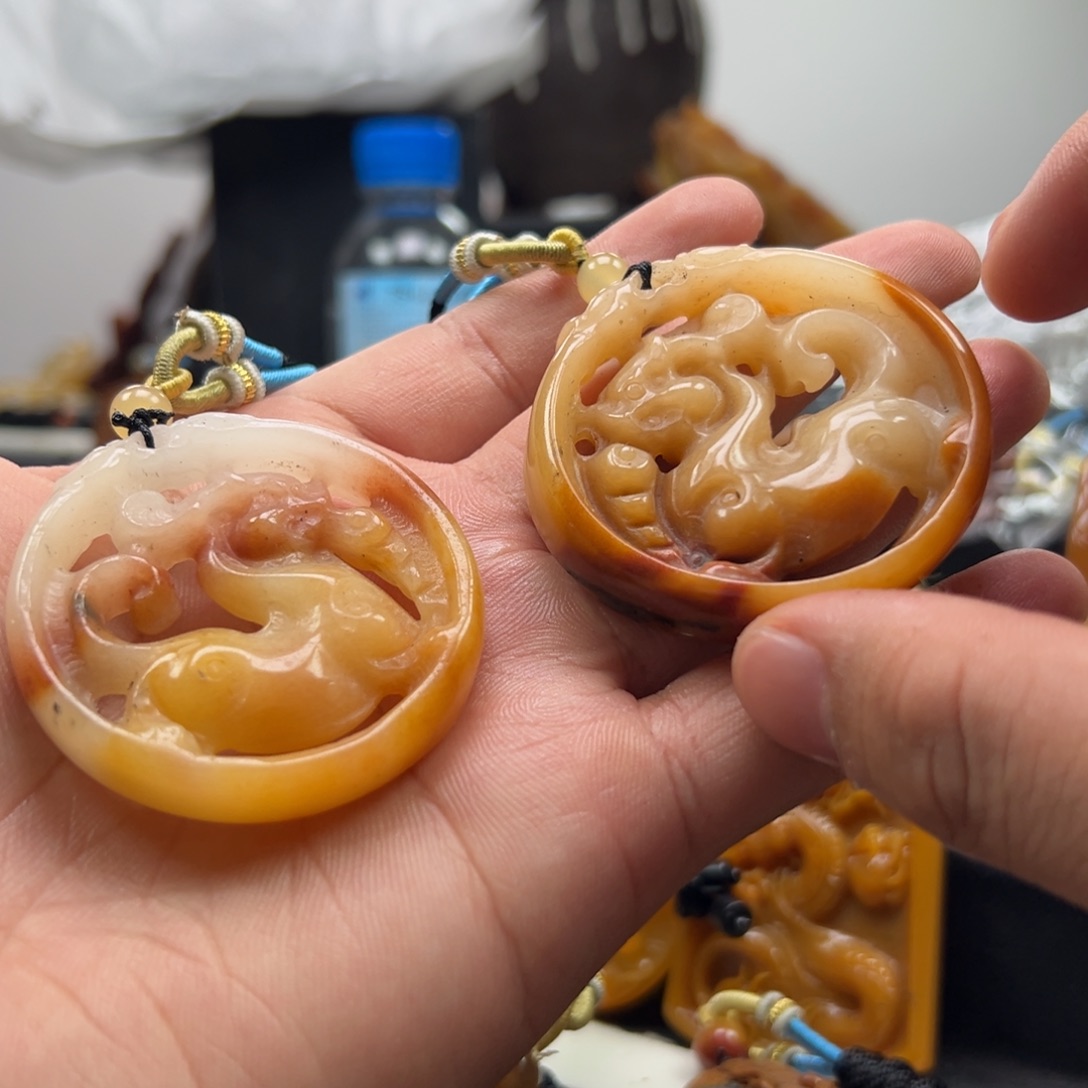 石英质玉（黄龙玉）未镶嵌多选一发货