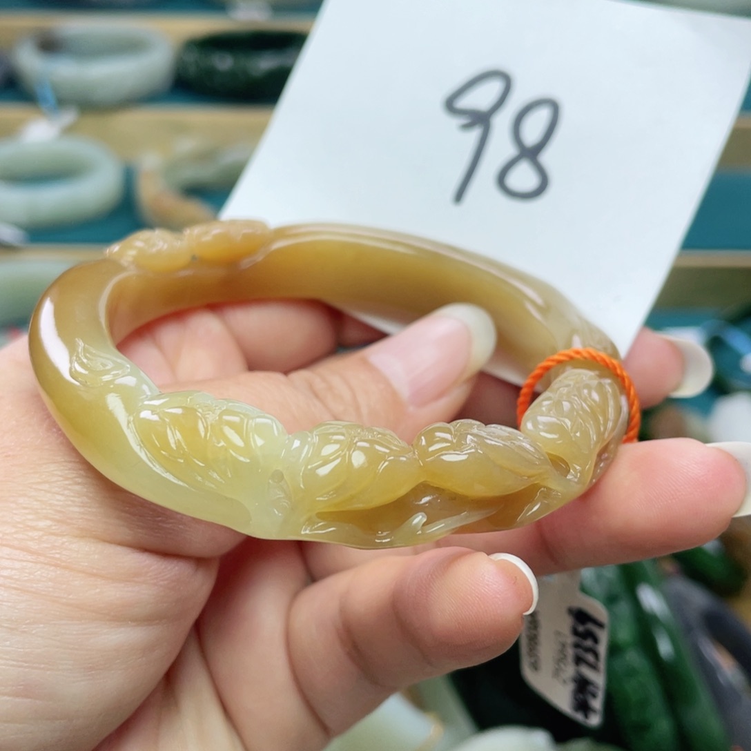 未镶嵌手镯和田玉圈口58