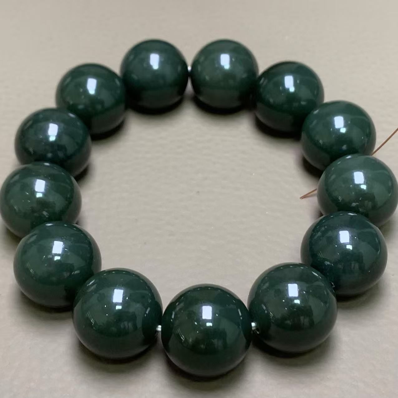 F339海川拍卖和田玉手串