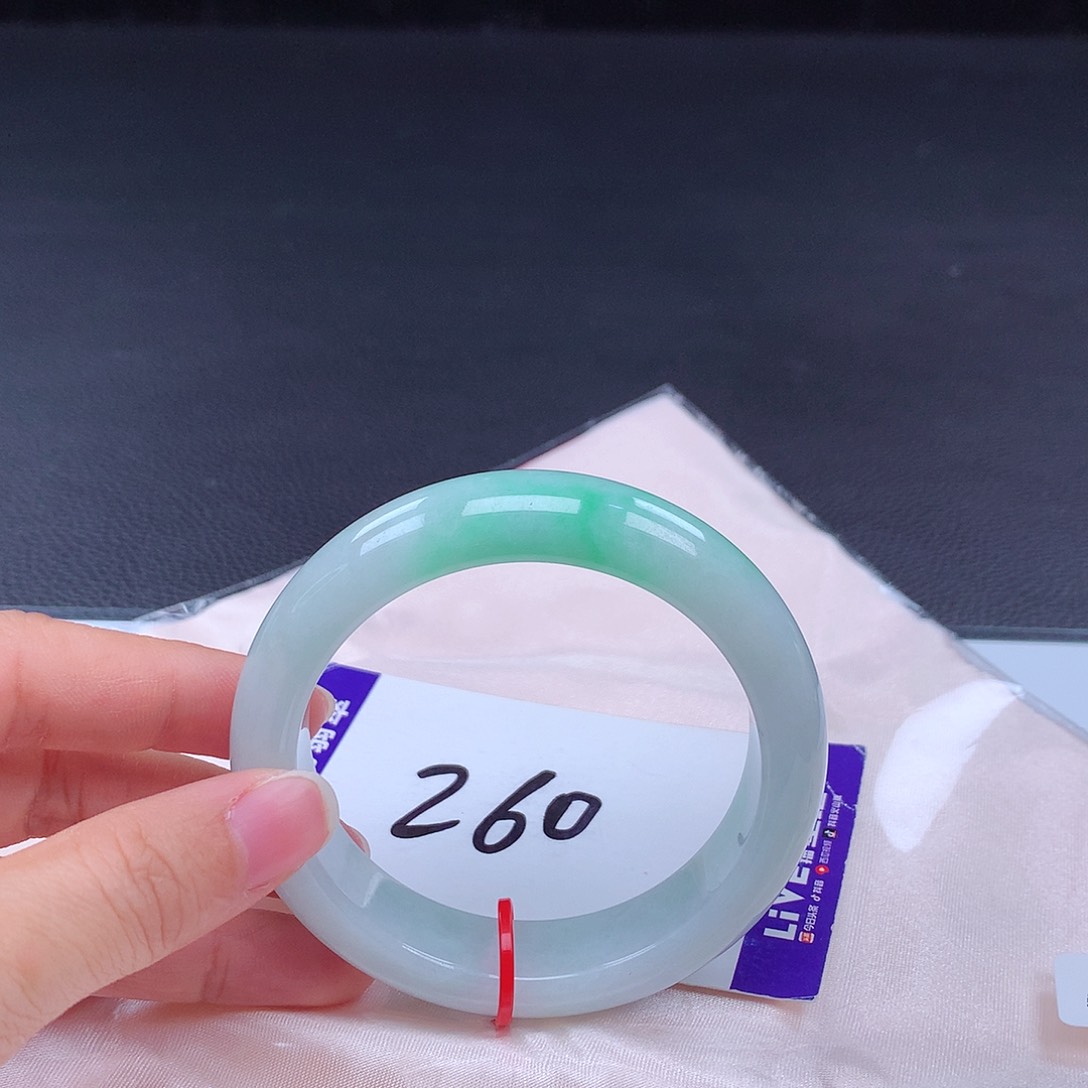 翡翠手镯未镶嵌手镯001634