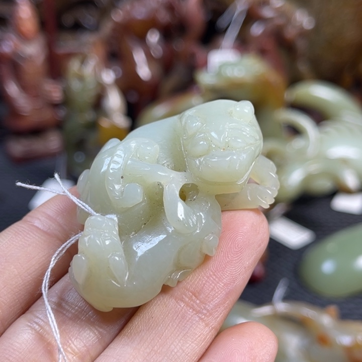 和田玉挂件未镶嵌