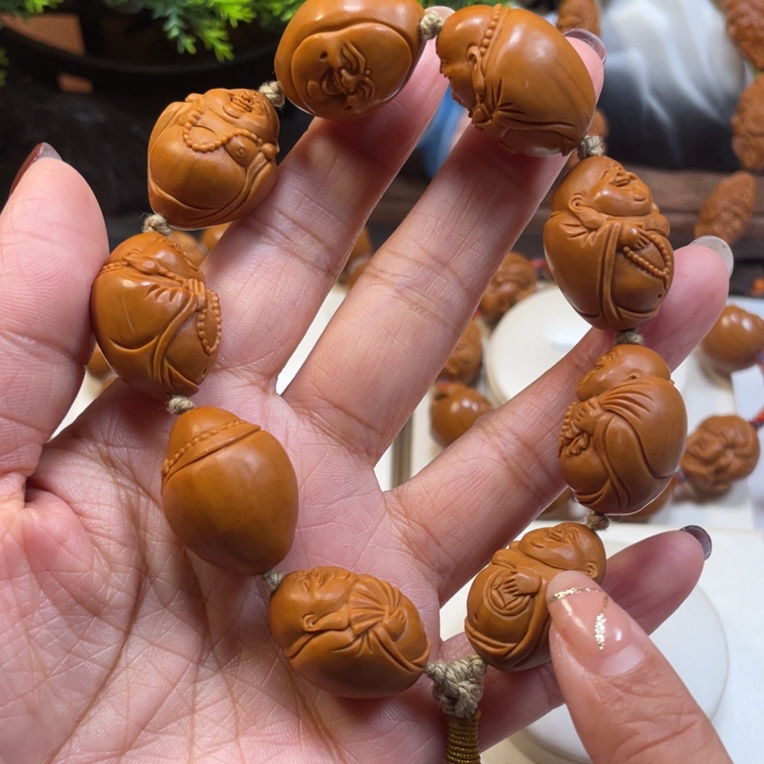 橄榄核手串/手链包衣弥勒橄榄核手串