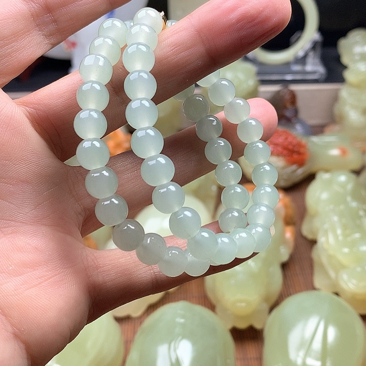 石英质玉颈饰未镶嵌幸***岸