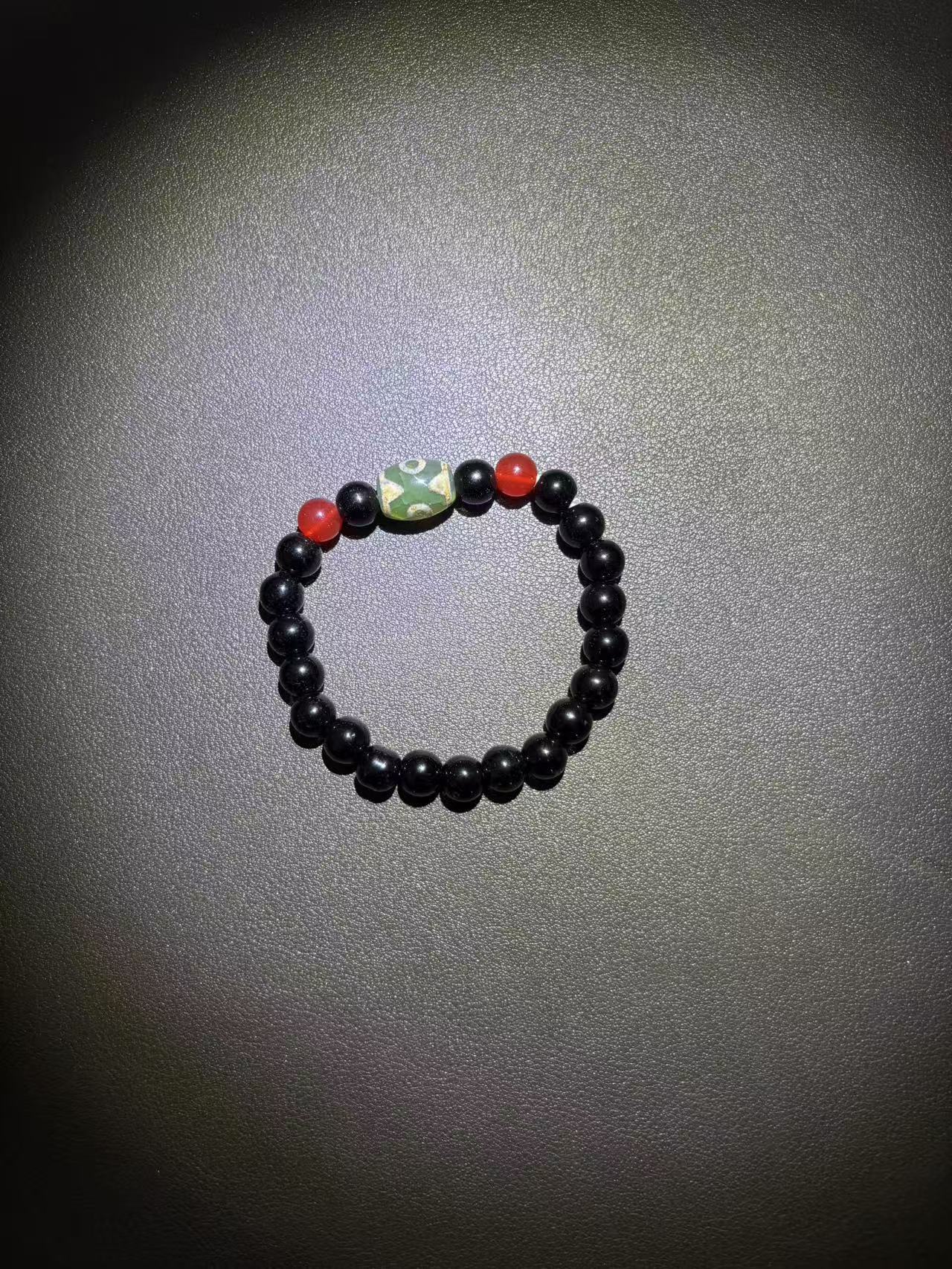 1088-三眼天珠手串 无礼盒