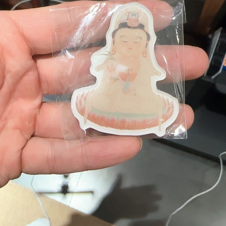 水晶玻璃吸管款宝宝佛