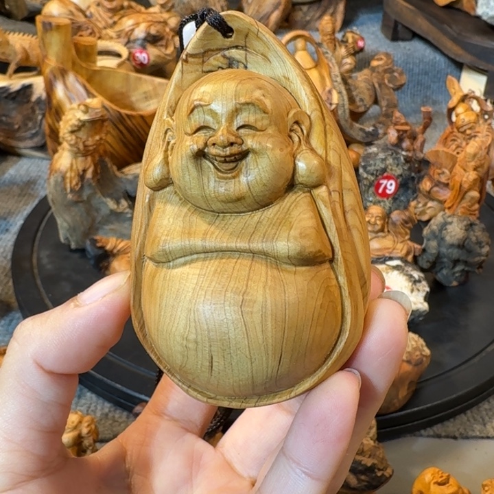 崖柏摆件手把件等