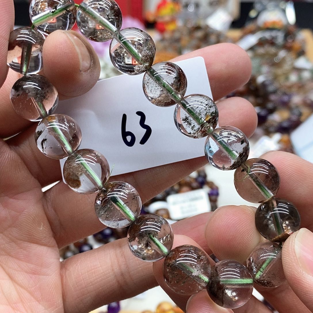 水晶手串未镶嵌天然